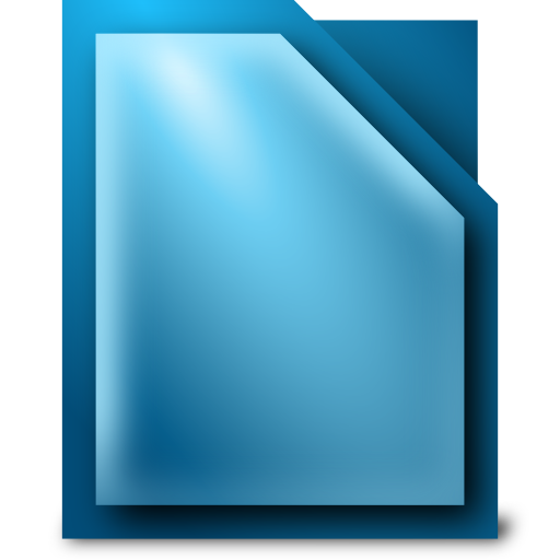 Libreoffice, writer icon