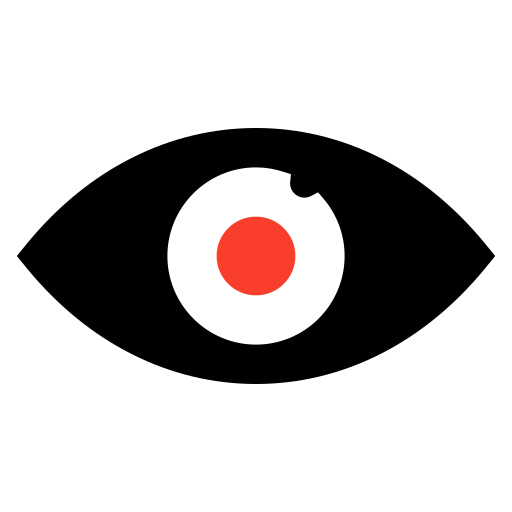 Eye, view, vision, watch icon