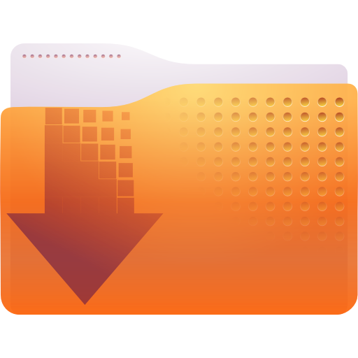 Download, folder icon