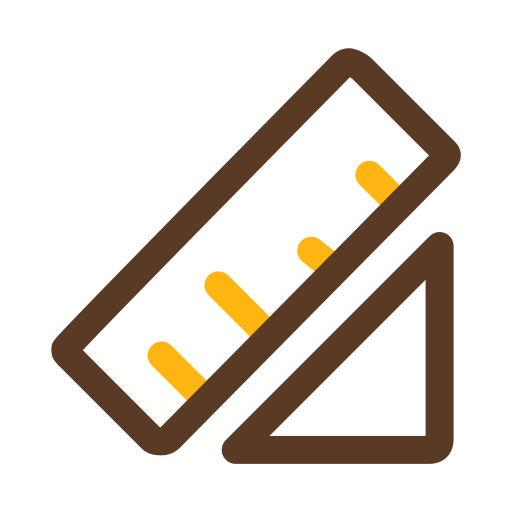Building, construction, design, measure, ruler, tool, work icon