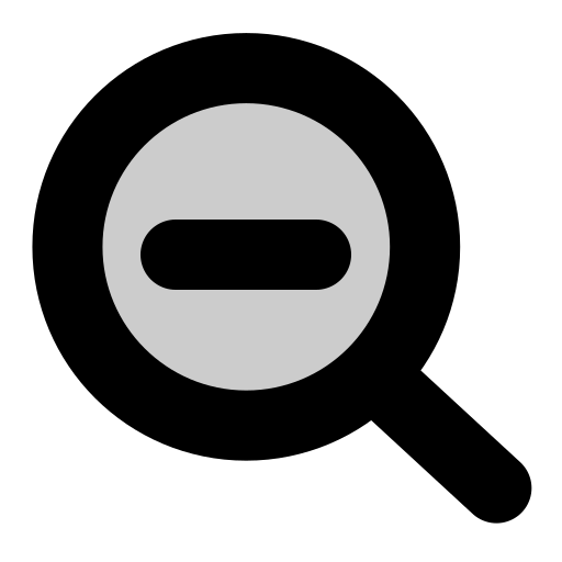 Minimize, out, zoom icon