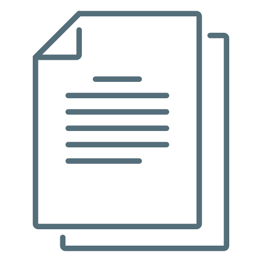 Document, file, page, paper icon