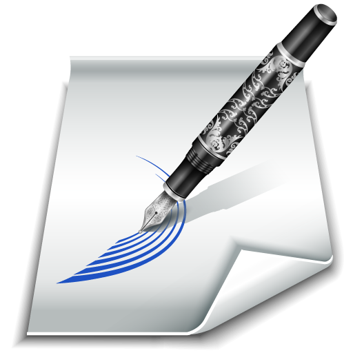 Draw, edit, paper, styling, write icon