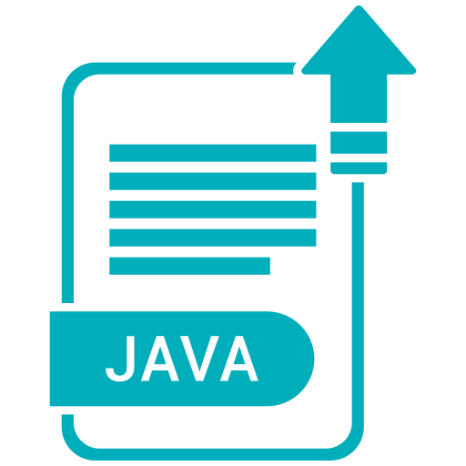 Extension, file, format, java, paper icon