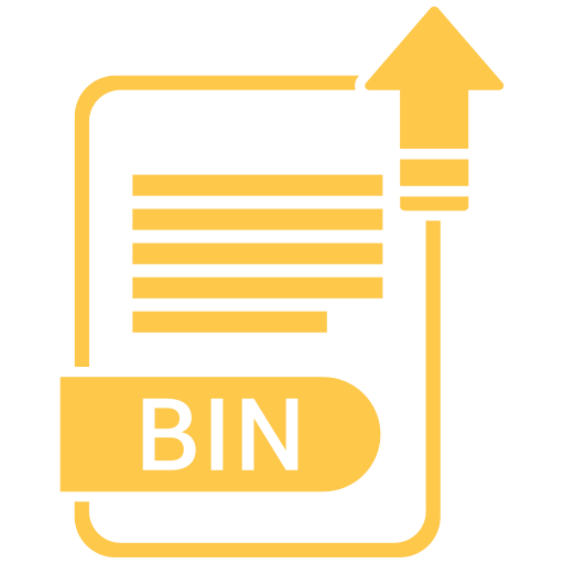 Bin, document, extension, file, folder, format, paper icon