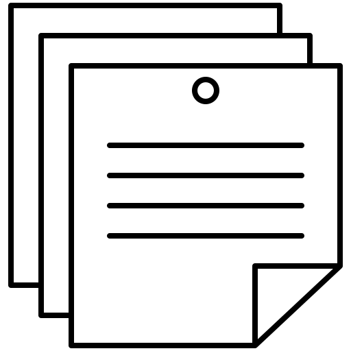 Message, note, paper, reminder, writing icon