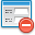 Form, application, delete icon