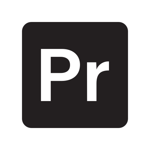 Adobe, extension, file, format, preimere icon