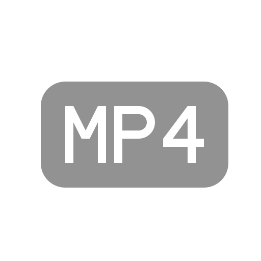 Mp4, file icon