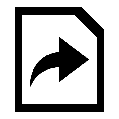 Symlink, file icon