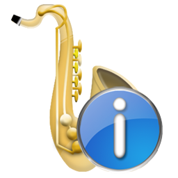Saxophone, instrument icon