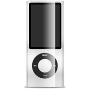 Ipod, nano, white icon