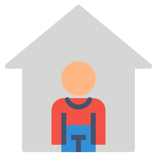 Building, coronavirus, estate, home, house, property, quarantine icon