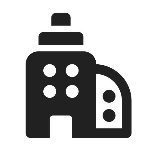 Ic, fluent, building, skyscraper, filled icon