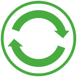 Sync, center icon