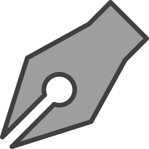 Edit, electronic, feather, pen, signature icon