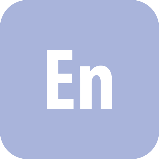 Adobe, encore, rounded icon