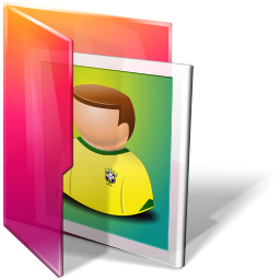 Aurora, folder, photo, pictures icon