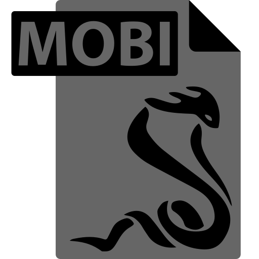 Mobi, ebook, file, format, sumatrapdf icon