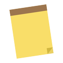 Brown,Memo,Notepad,Yellow,Note,Pad,Shading
