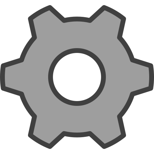 Cog, configure, gear, settings icon