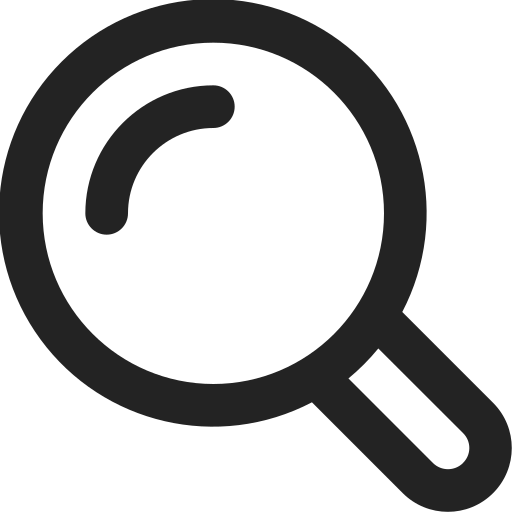 Search, find, magnifier, zoom icon