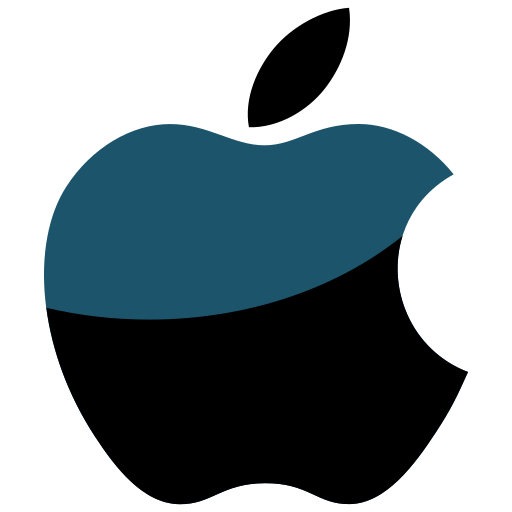 Apple, interface, logo icon
