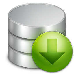 Download, database icon