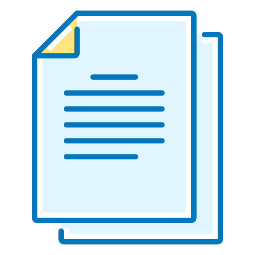 Document, file, page, paper icon
