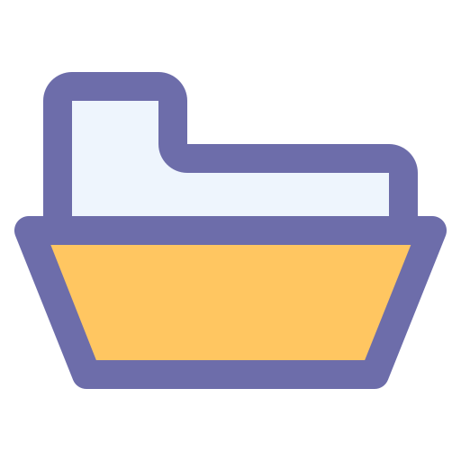 Document, file, folder, paper icon