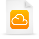 File,Document,Paper,Orange,Cloud ok 