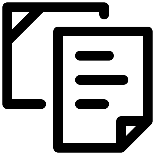 Key, note, paper, document, extension, files icon