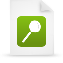 File, document, paper, green icon