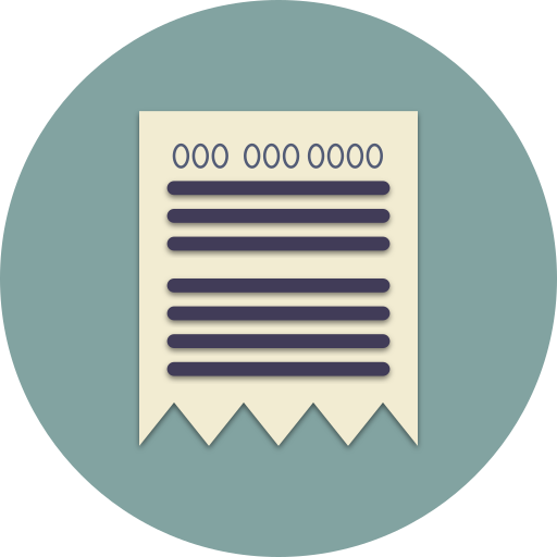 Check, money, shop, shopping, bank, currency, payment icon