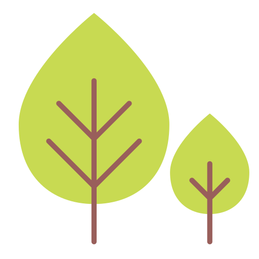 Drop, green, nature, tear, tree icon