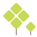 Green,Nature,Square,Tree