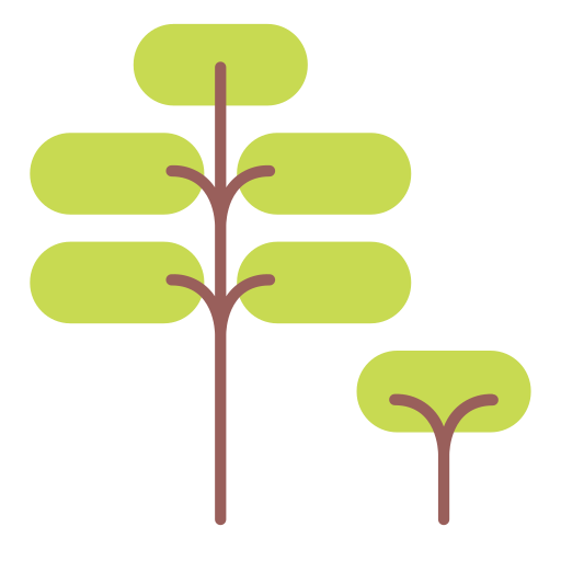 Capsule, green, nature, tree icon