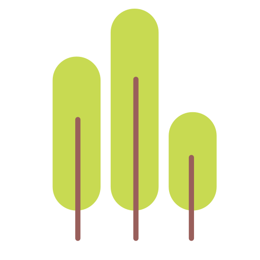 Capsule, green, nature, tree icon