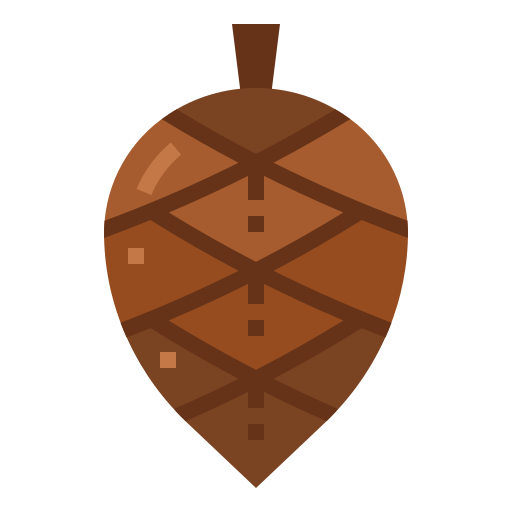 Autumn, cone, nut, pine, tree icon