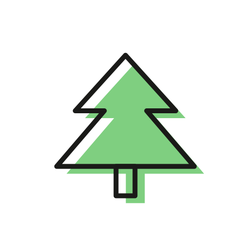 Christmas, christmastime, freebie, holidays, present, tree icon
