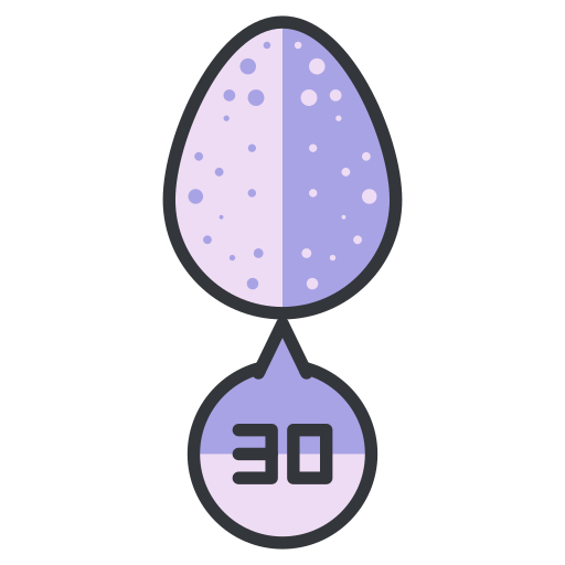 Egg, go, numbered, pokemon, game, play icon