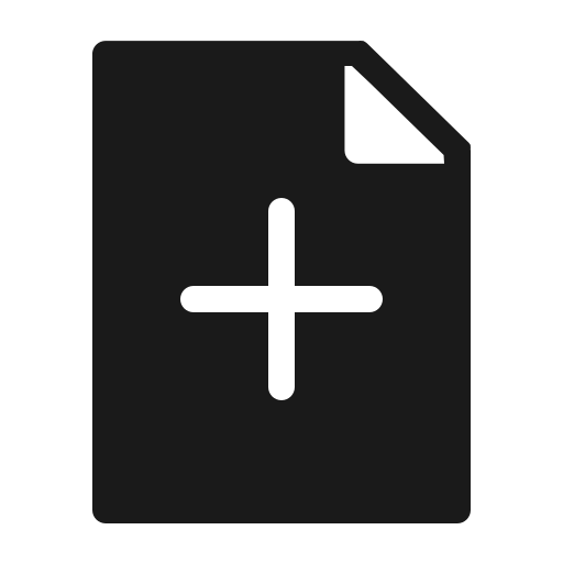 Add, document, extension, files, folder, format, paper icon