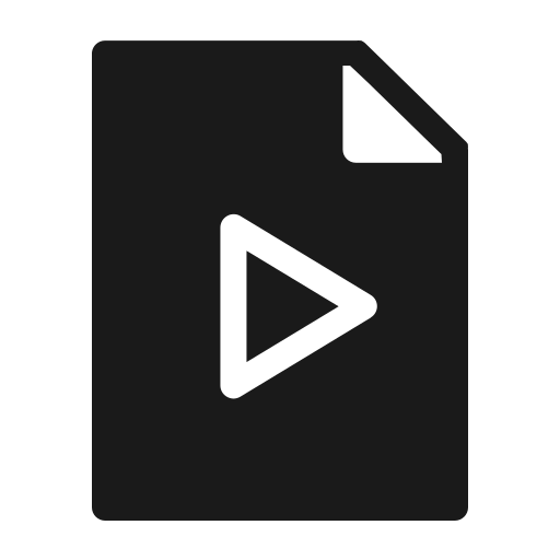 Files, folder, game, media, music, paper, play icon