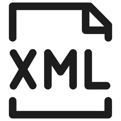 Coding, data, filetype, programming, xml icon