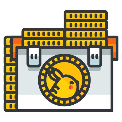 Coins, go, pokemon, game, play icon