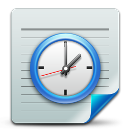 Document, scheduled, tasks icon
