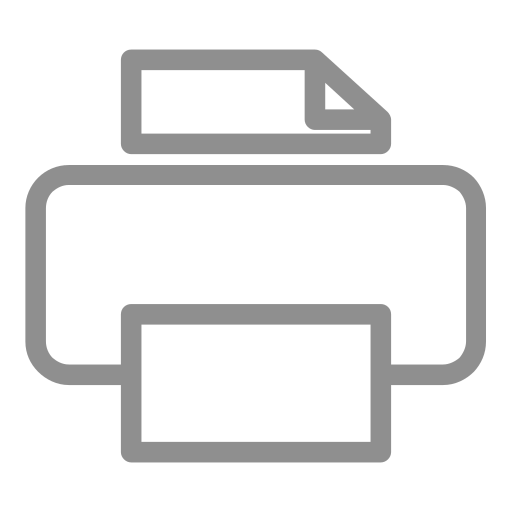 Perinter, arrow, print, printer, printing icon
