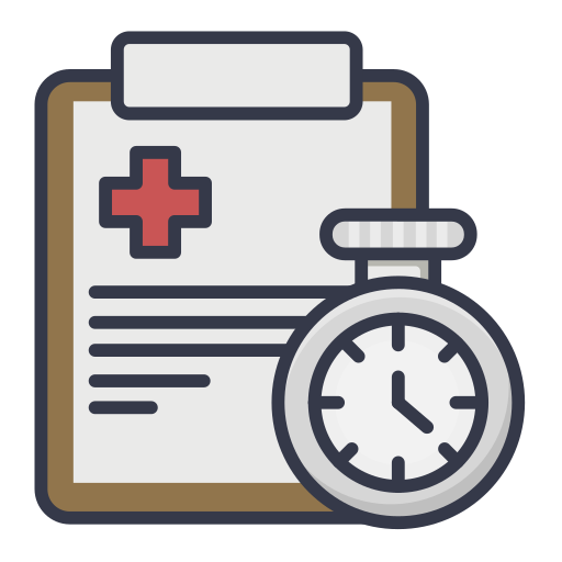 Alarm, calendar, clock, report, schedule, corona, coronavirus icon