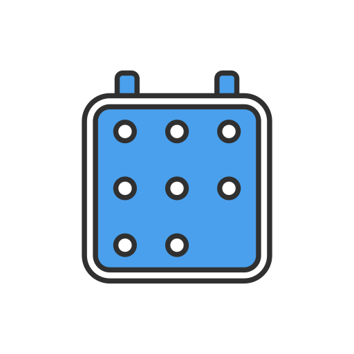 Calendar, date, events icon