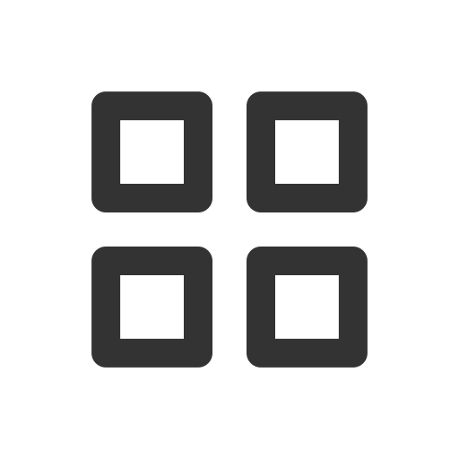 Basic, menu, outline, ui icon